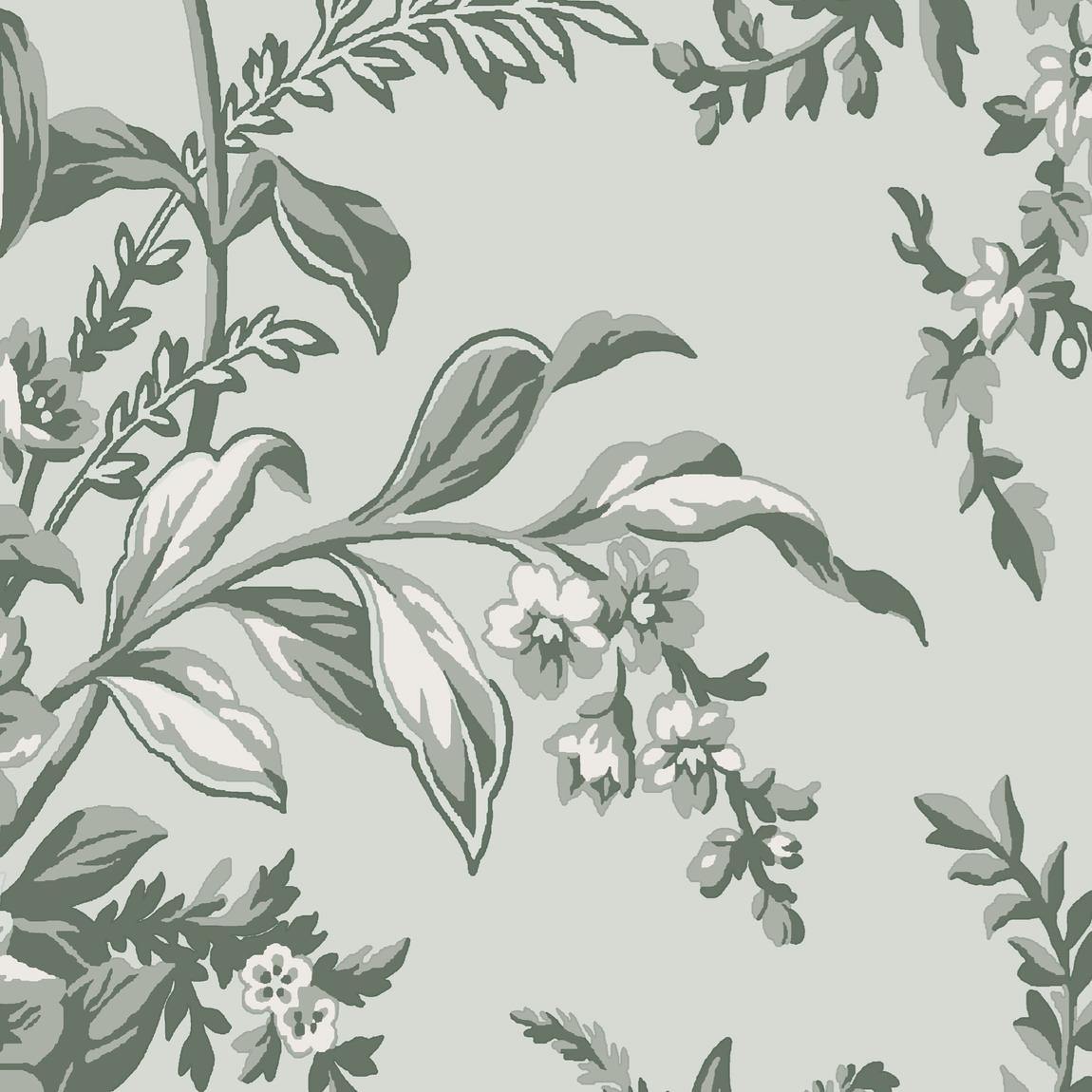 Laura Ashley Burnham Fern Wallpaper main product photo