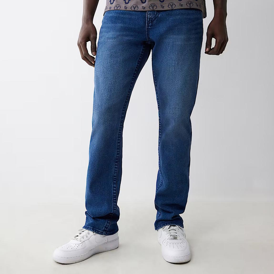 Blue Straight Leg Jeans main product photo
