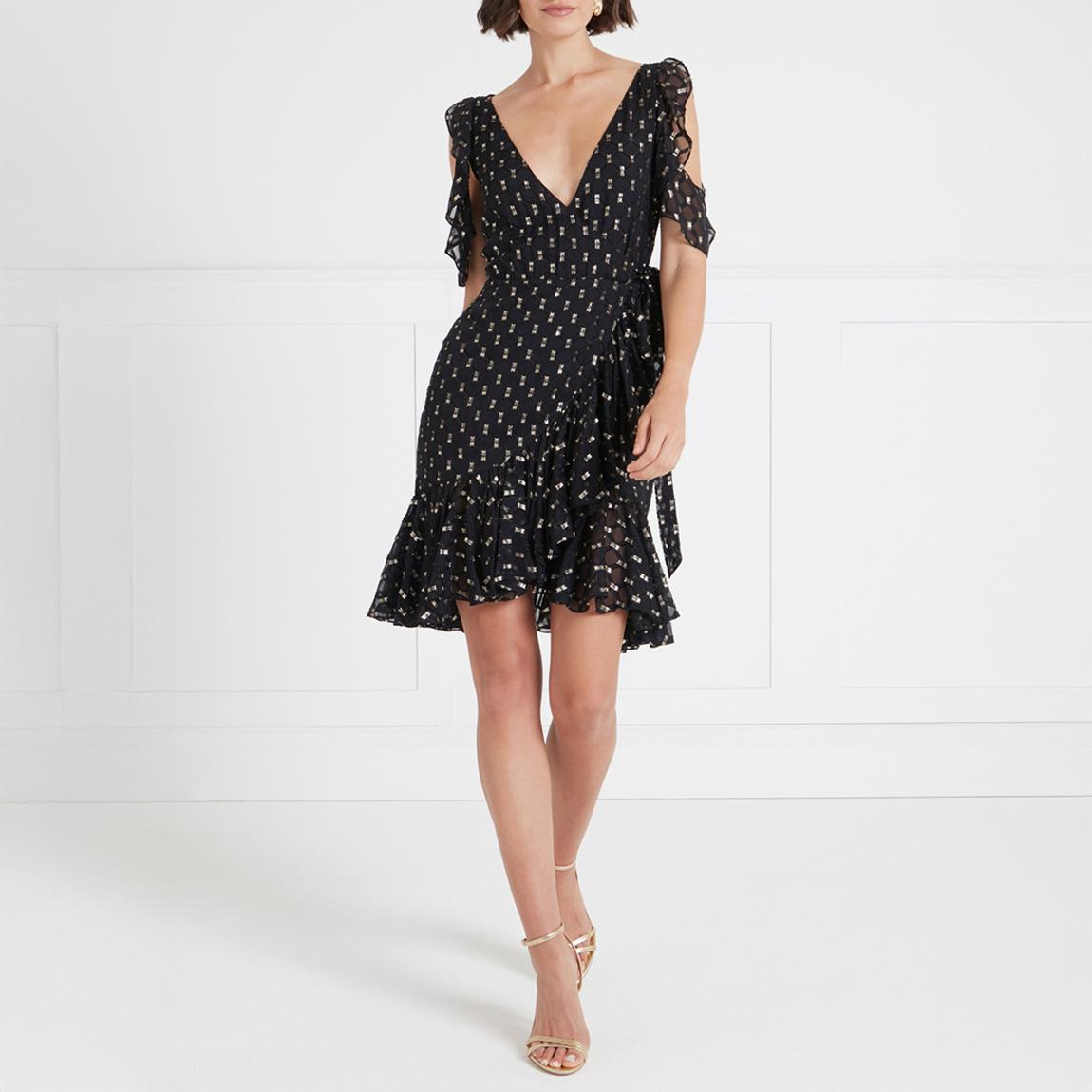Black Angelico Mini Dress main product photo