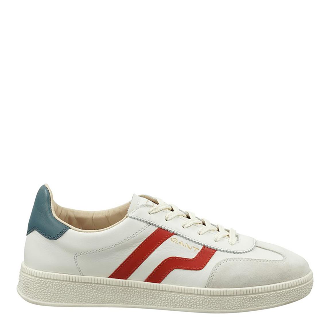 Women's White/Red Multi Cuzima Trainers main product photo