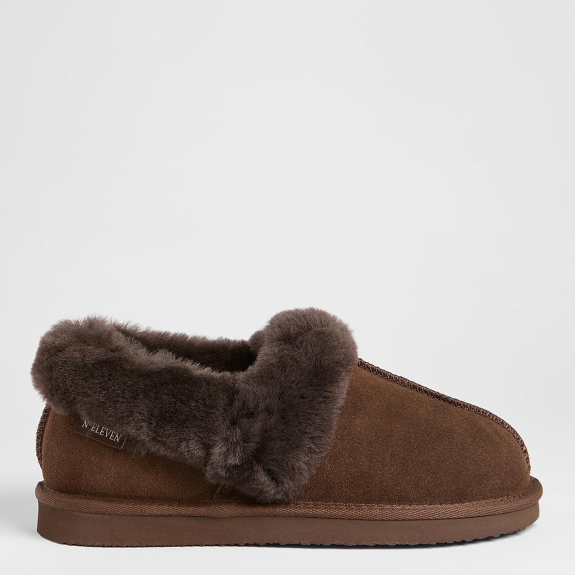 Woman's Brown Sheepskin Slippers
main product photo
