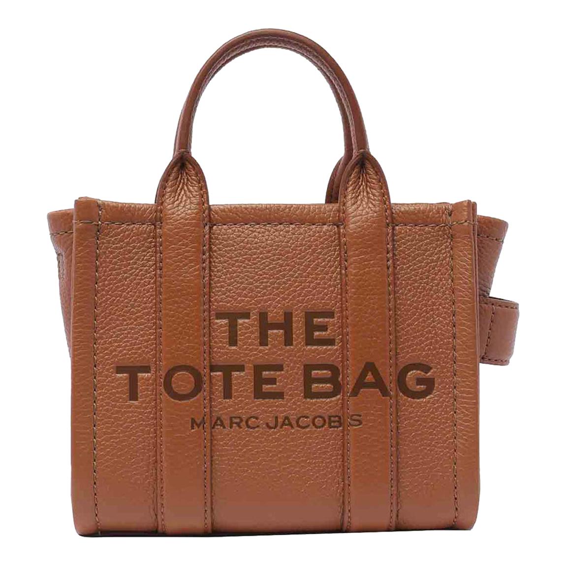 Marc Jacobs Brown Marc Jacobs The Leather Crossbody Tote Bag