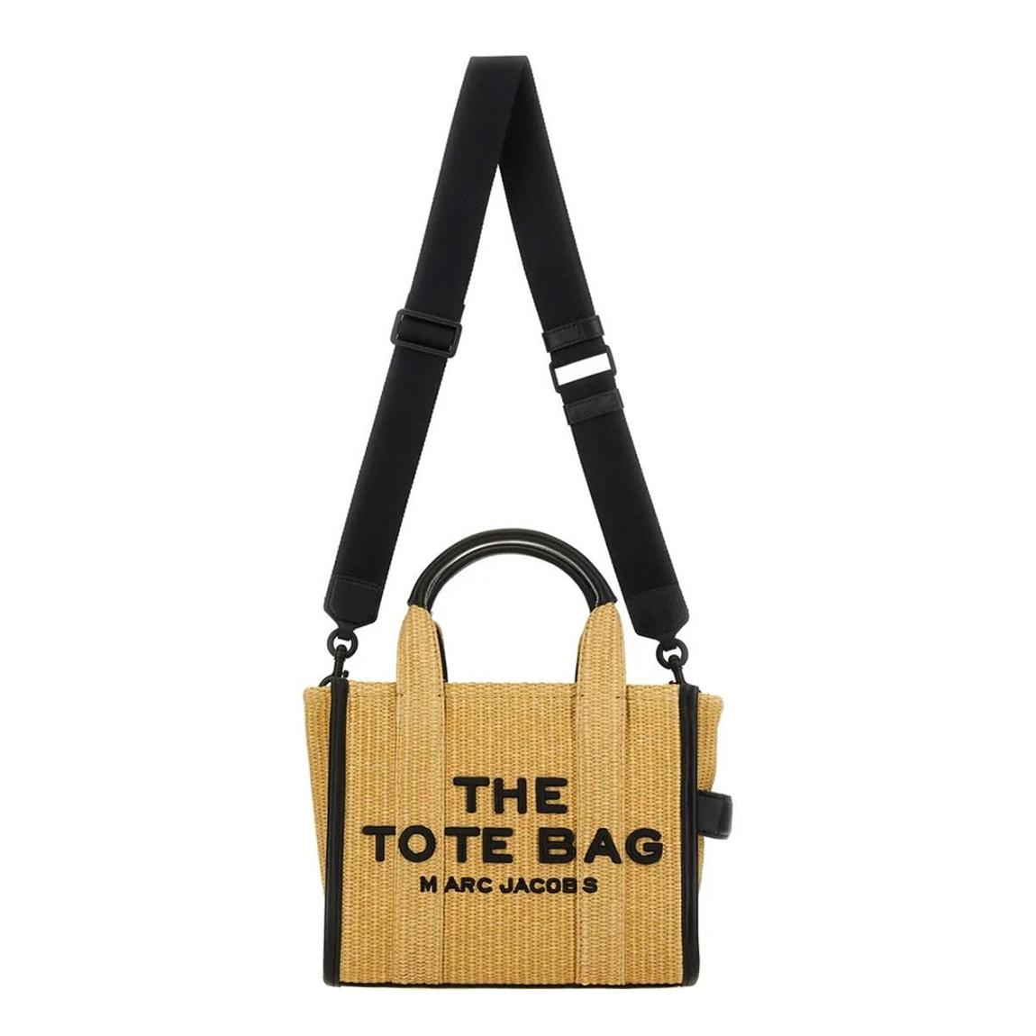 Women's Natural Marc Jacobs Small Woven Tote Bag main product photo