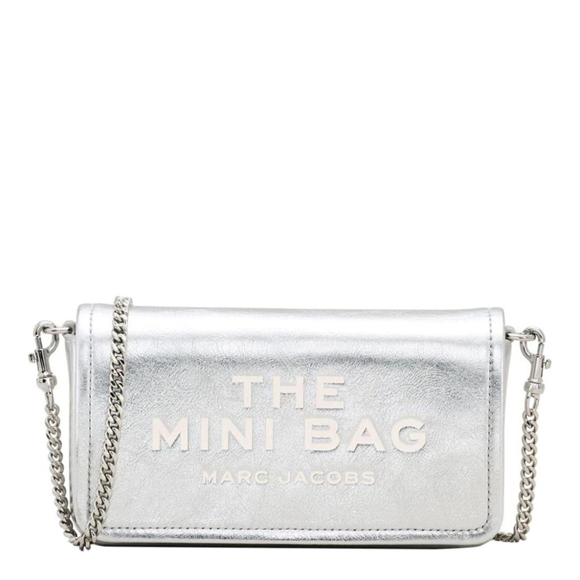 Women's Silver Marc Jacobs Borsa The Mini Bag main product photo
