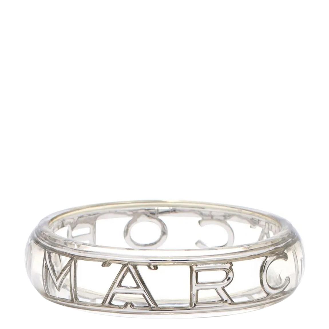 Women's Silver Marc Jacobs The Logo Bangle main product photo
