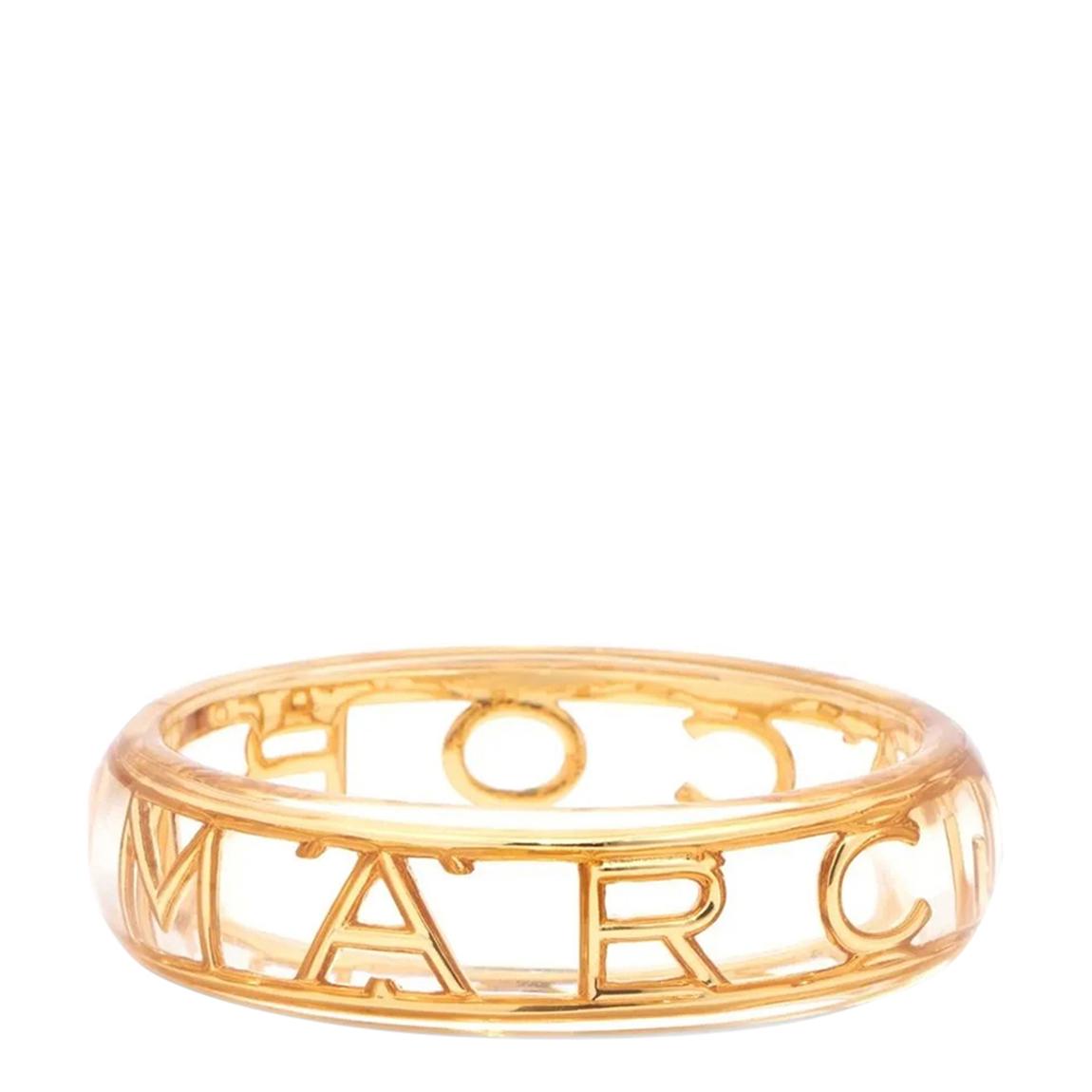 Women's Gold Marc Jacobs The Logo Bangle main product photo