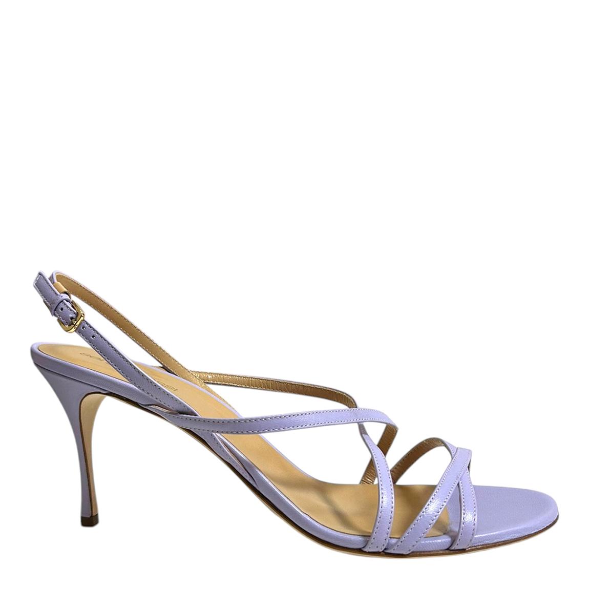 Purple Strappy Heeled Sandals main product photo