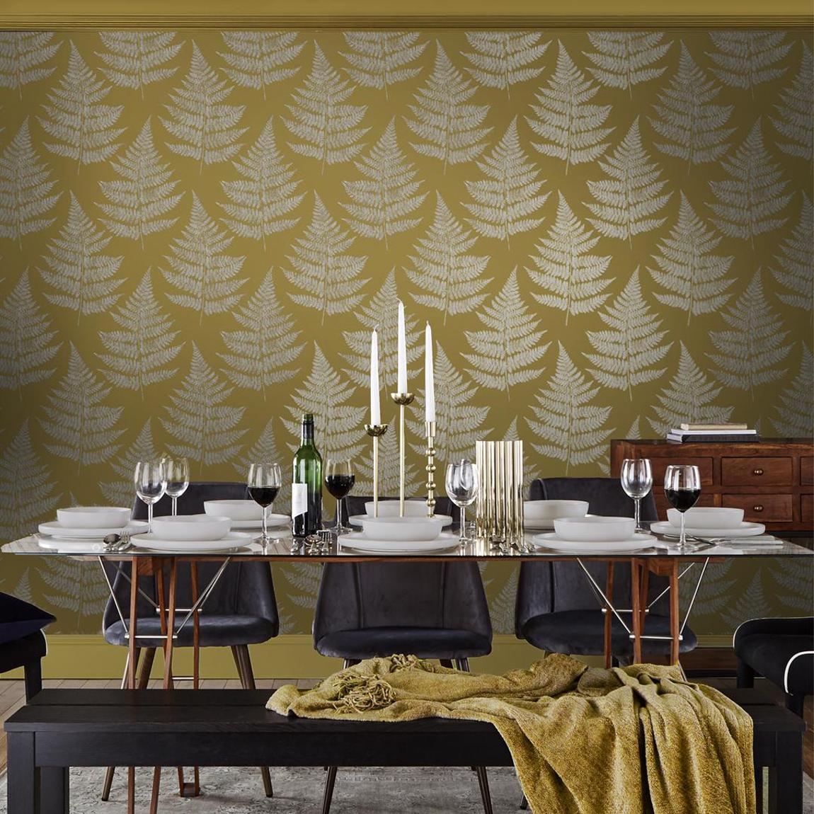 Graham & Brown Royal Fern Summer Wallpaper main product photo