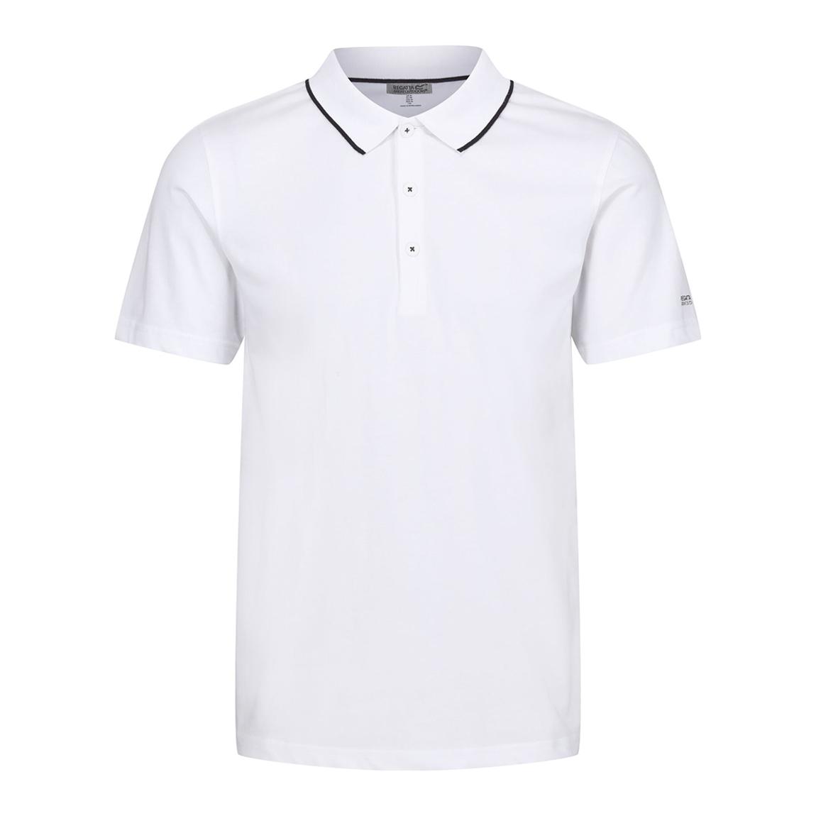 White Forley Polo Top main product photo