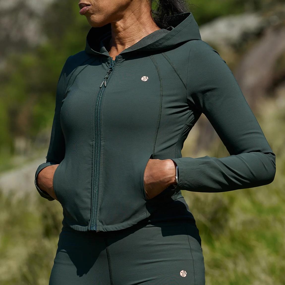 Hunter Green Hydroflex Softshell Jacket main product photo