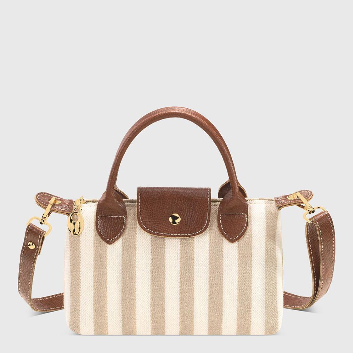 Mink Canvas Shoulder Bag main product photo