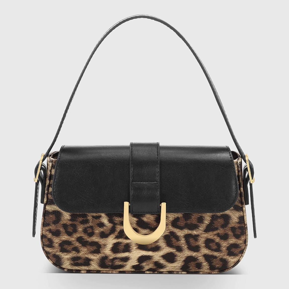 Leopard Print Shoulder Bag main product photo