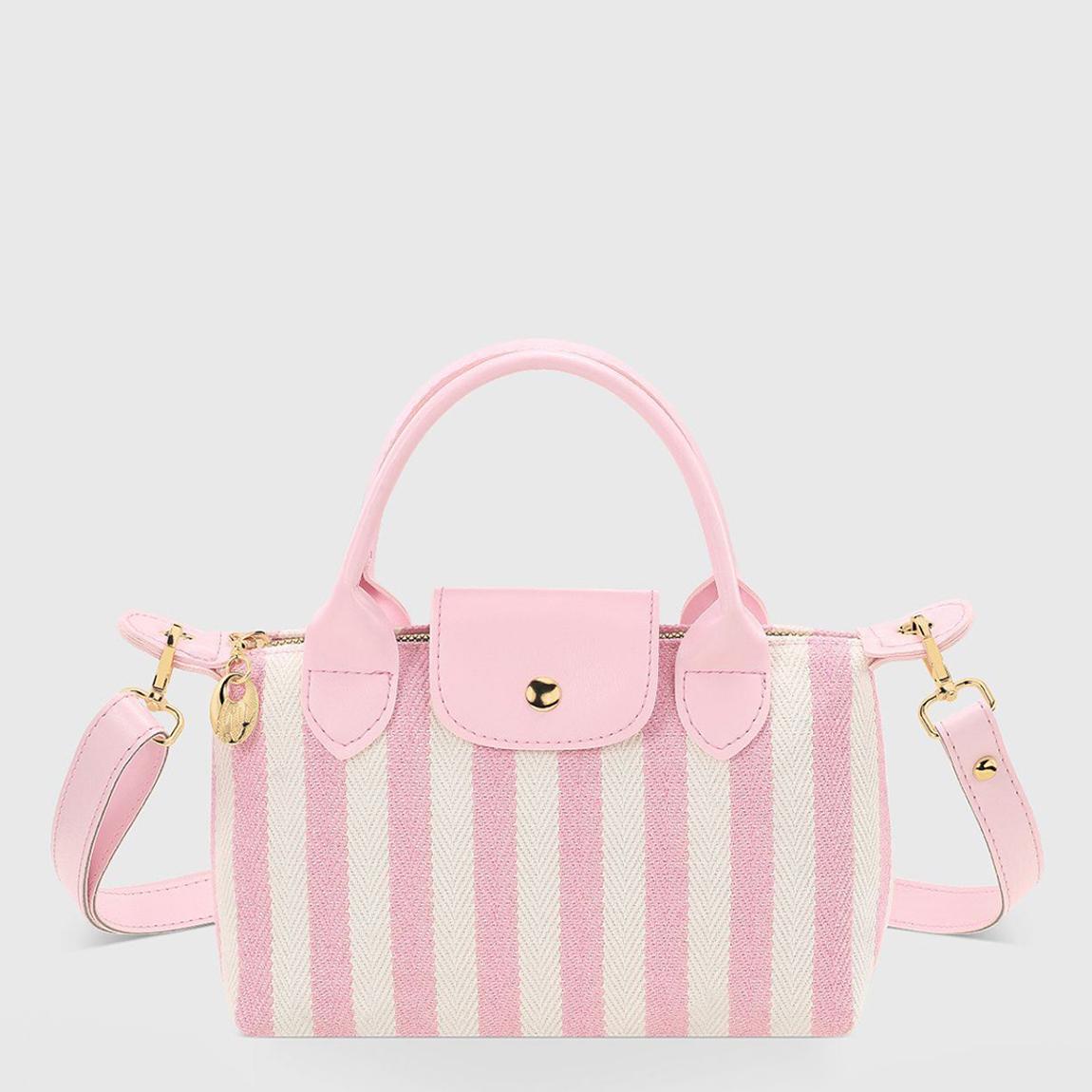 Pink Canvas Shoulder Bag main product photo