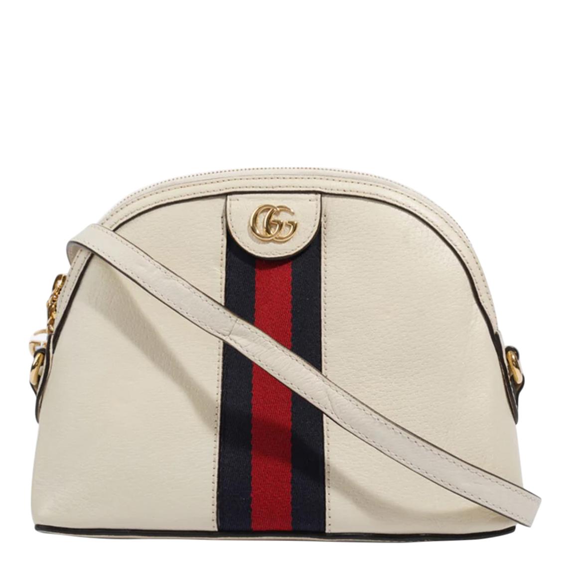 White Gucci Ophidia Crossbody Bag main product photo