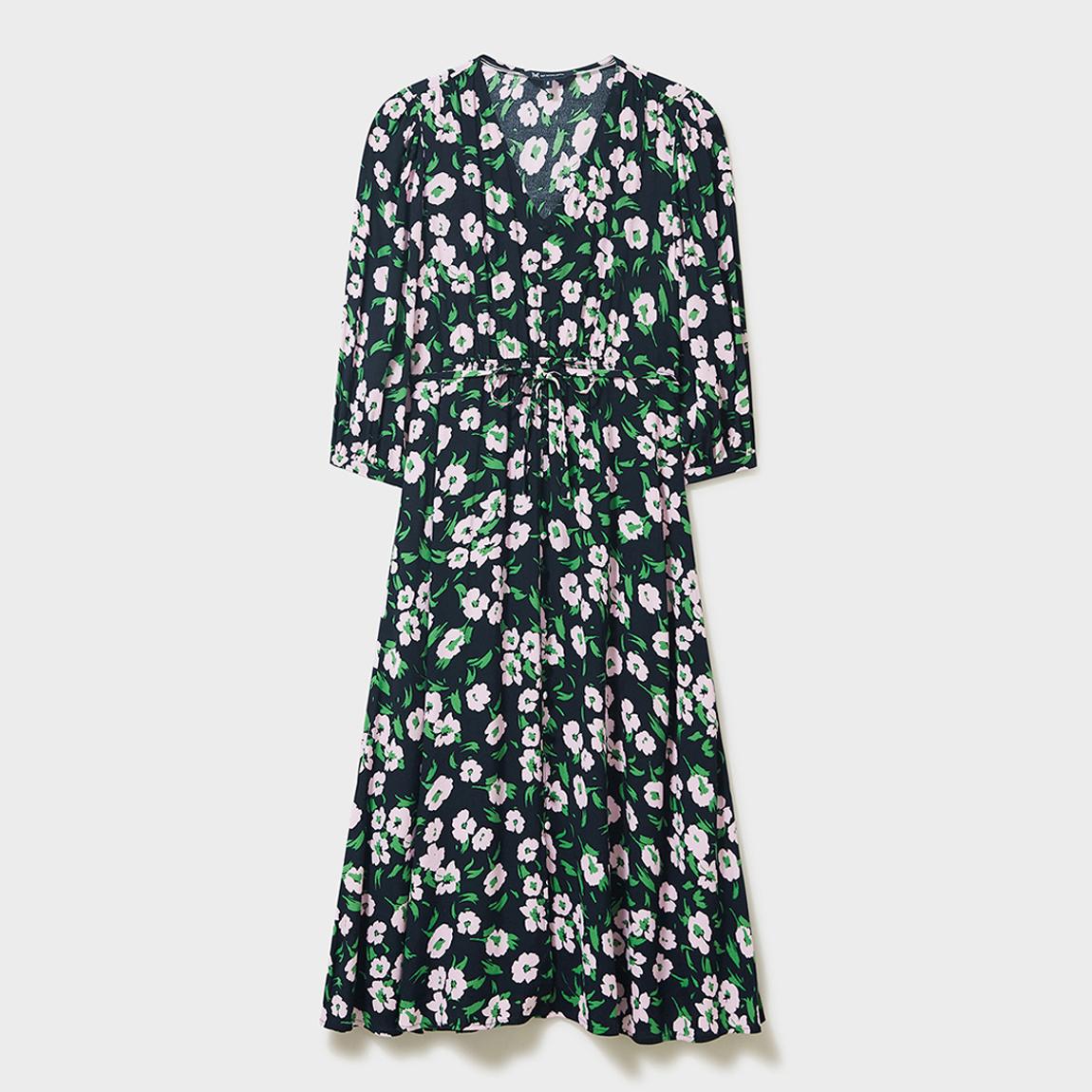 Green/Black Printed Lila Dress main product photo