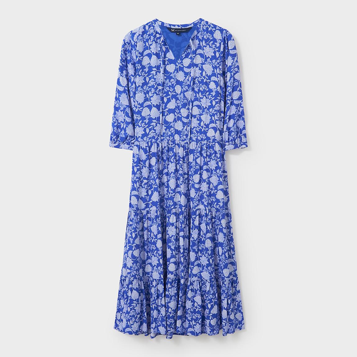 Blue Floral Nellie Midi Dress main product photo