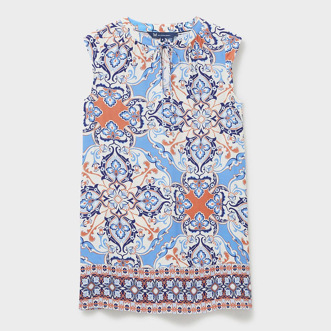 Blue/Multi Tile Print Tunic main product photo