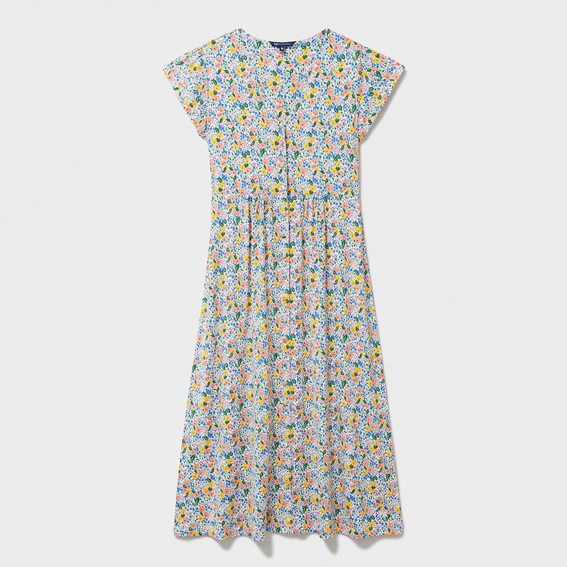 Multi Alyssa Printed Midi Dress main product photo