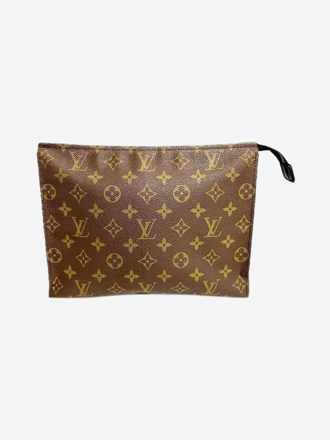 Brown Monogram Pochette Toiletry clutch main product photo