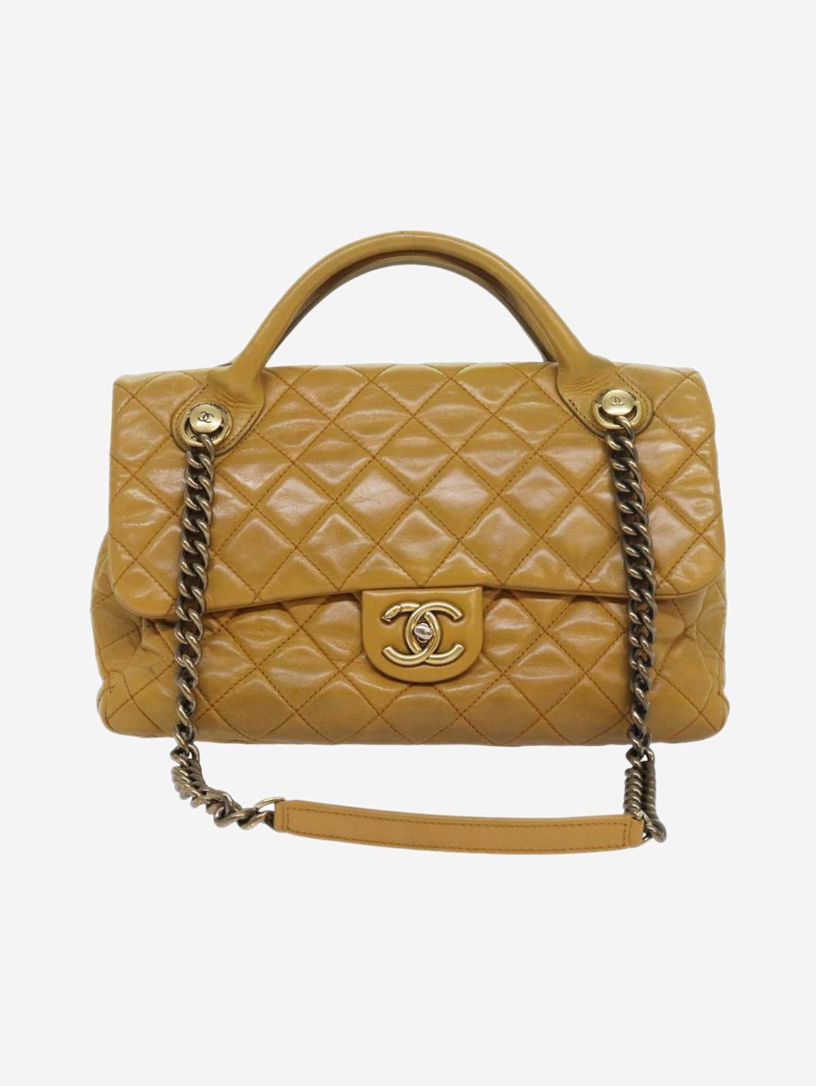Mustard 2013 lambskin Castle Rock shoulder bag main product photo
