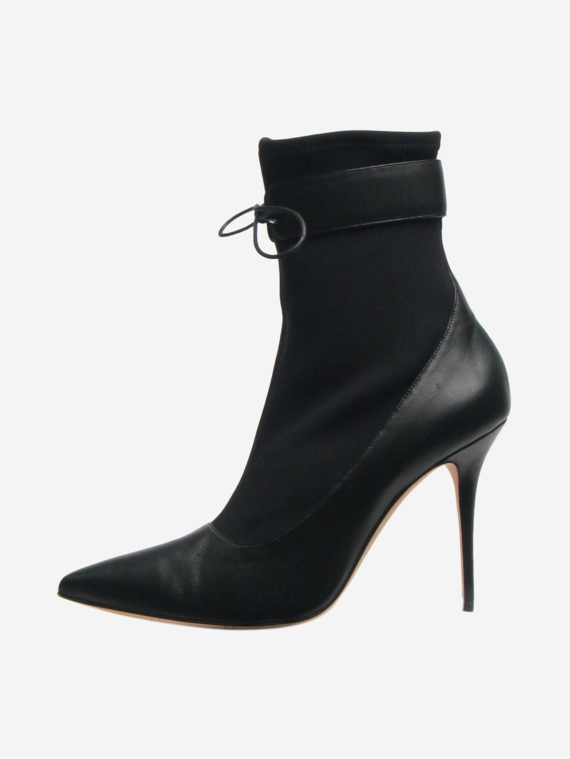Black Said stretch ankle boots main product photo