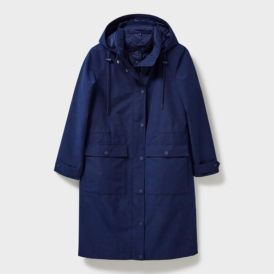 Navy 2 in 1 Coat main product photo