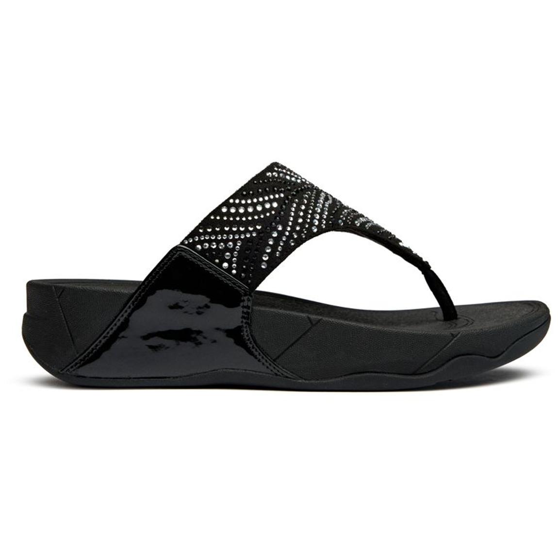 Fitflop Lulu Crystal Feather Sandals main product photo