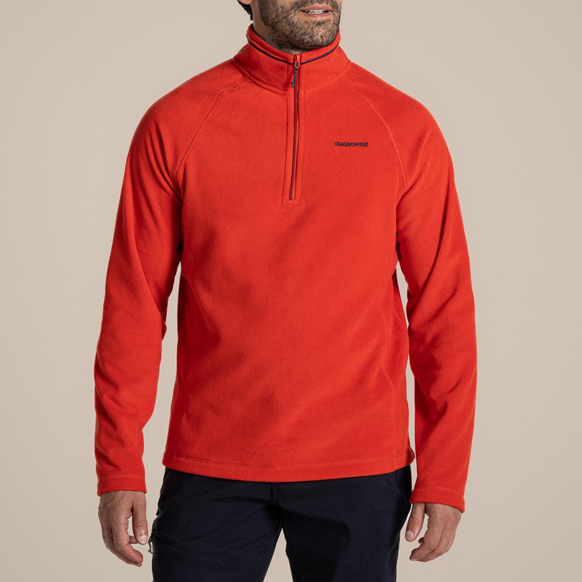 Pimento Red Corey VI Half Zip Fleece main product photo