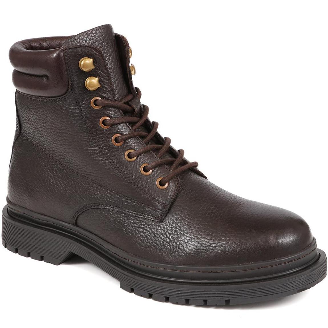 Elio Leather Lace Up Boots main product photo