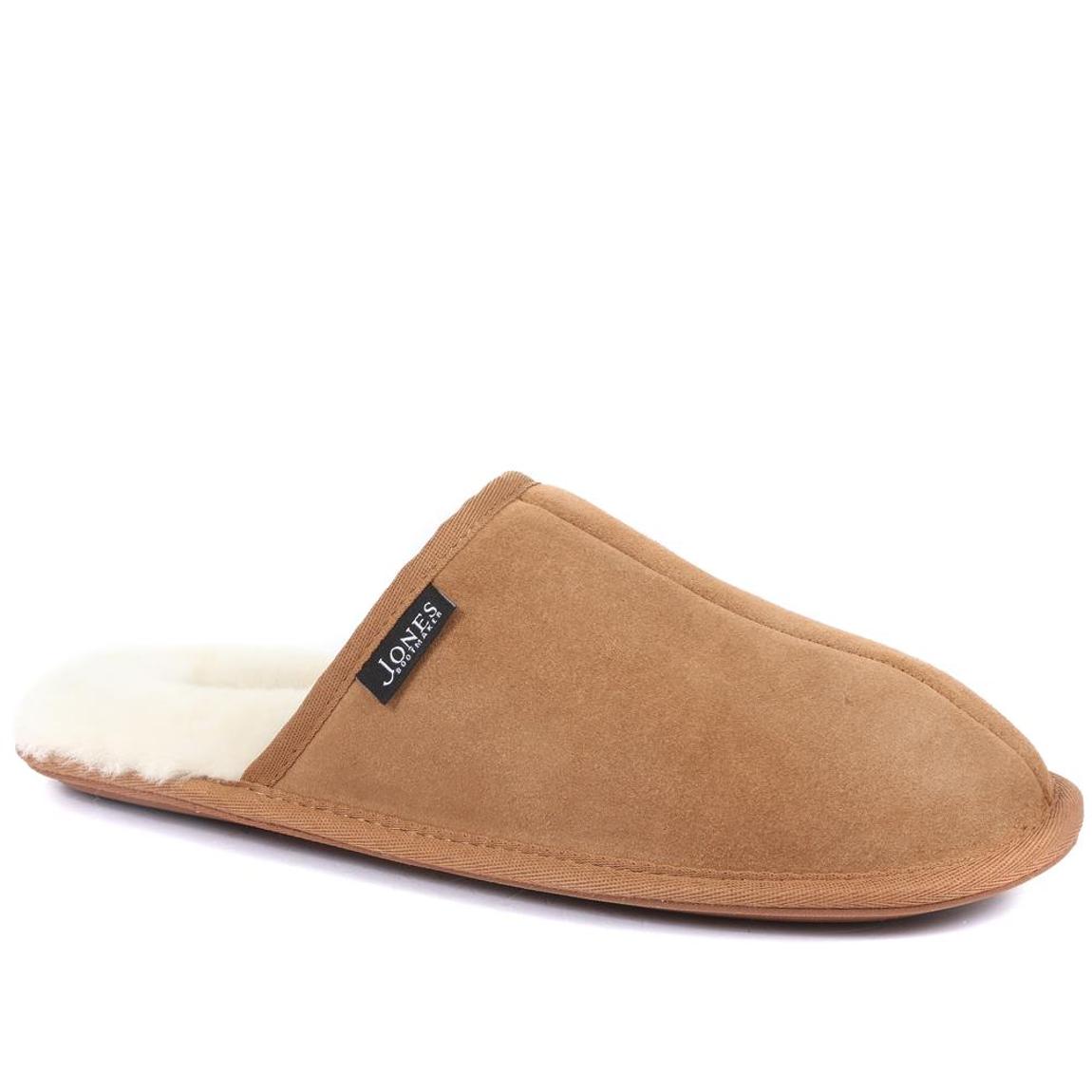 Men's Sheepskin Lined Slippers main product photo