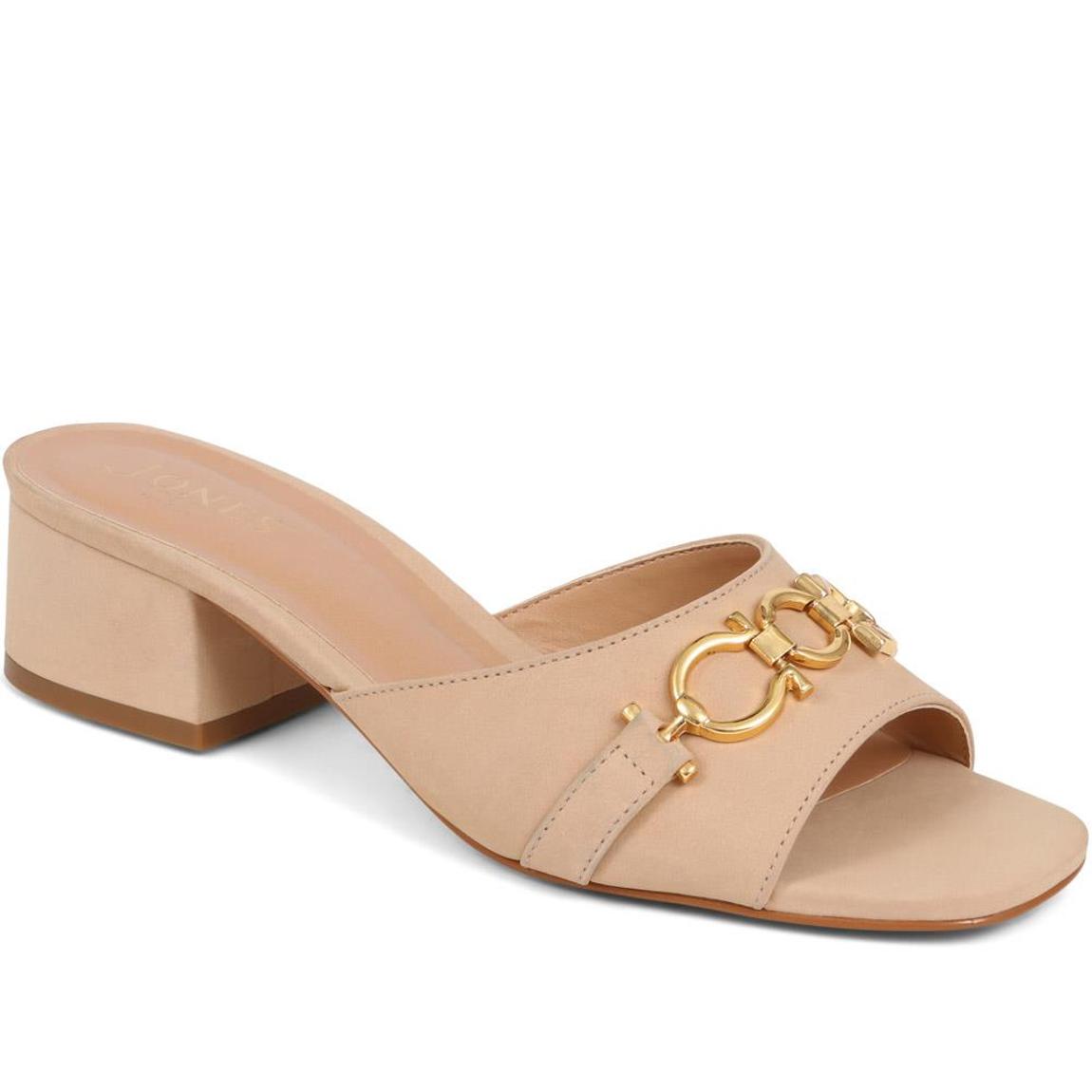 Ivie Leather Mule Sandals main product photo