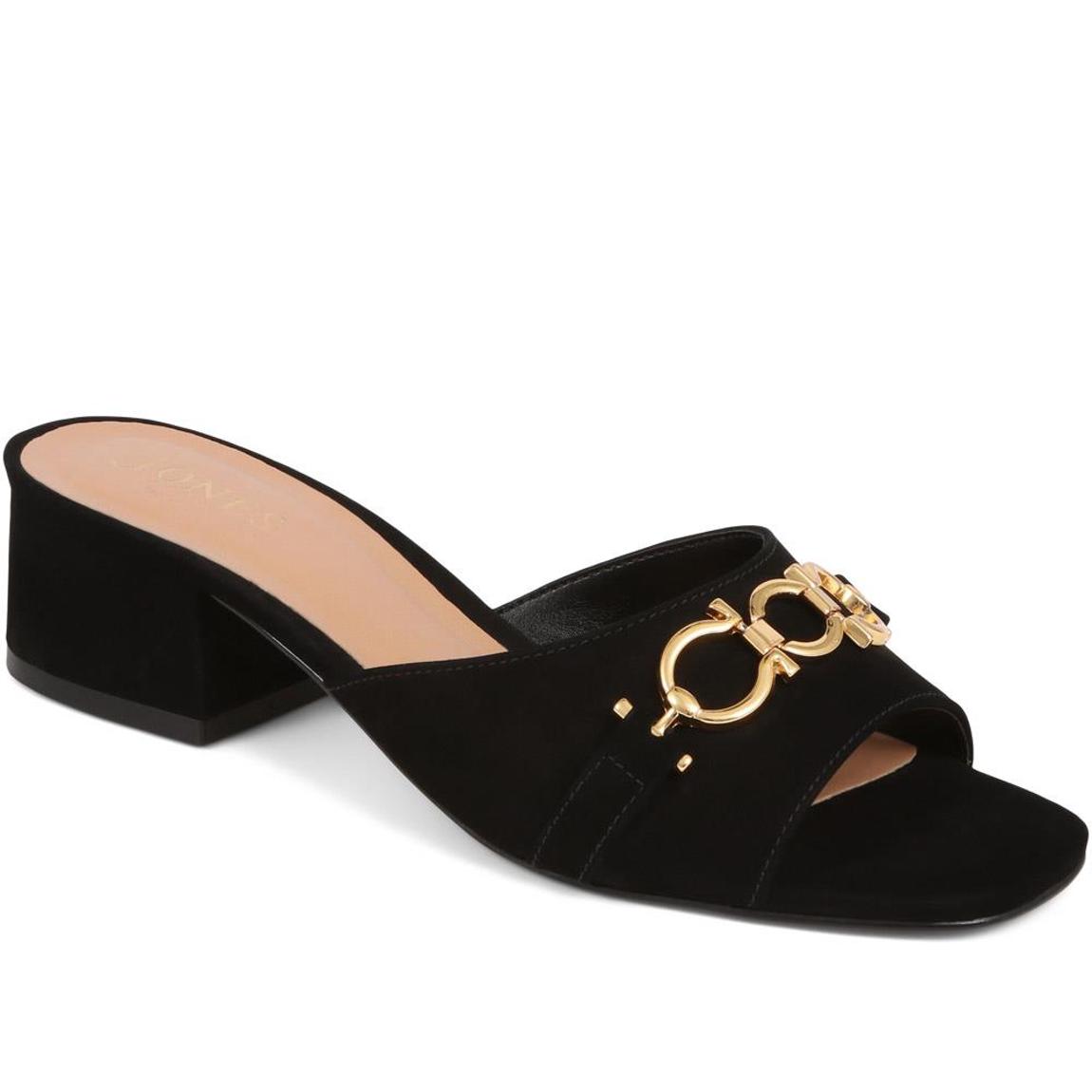 Ivie Leather Mule Sandals main product photo