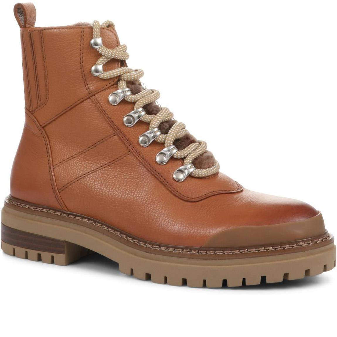 Susanna Leather Hiker Boots main product photo