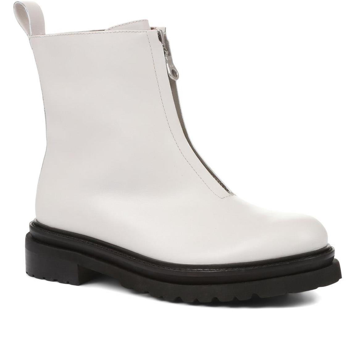 Lanie Zip Up Chunky Boots main product photo