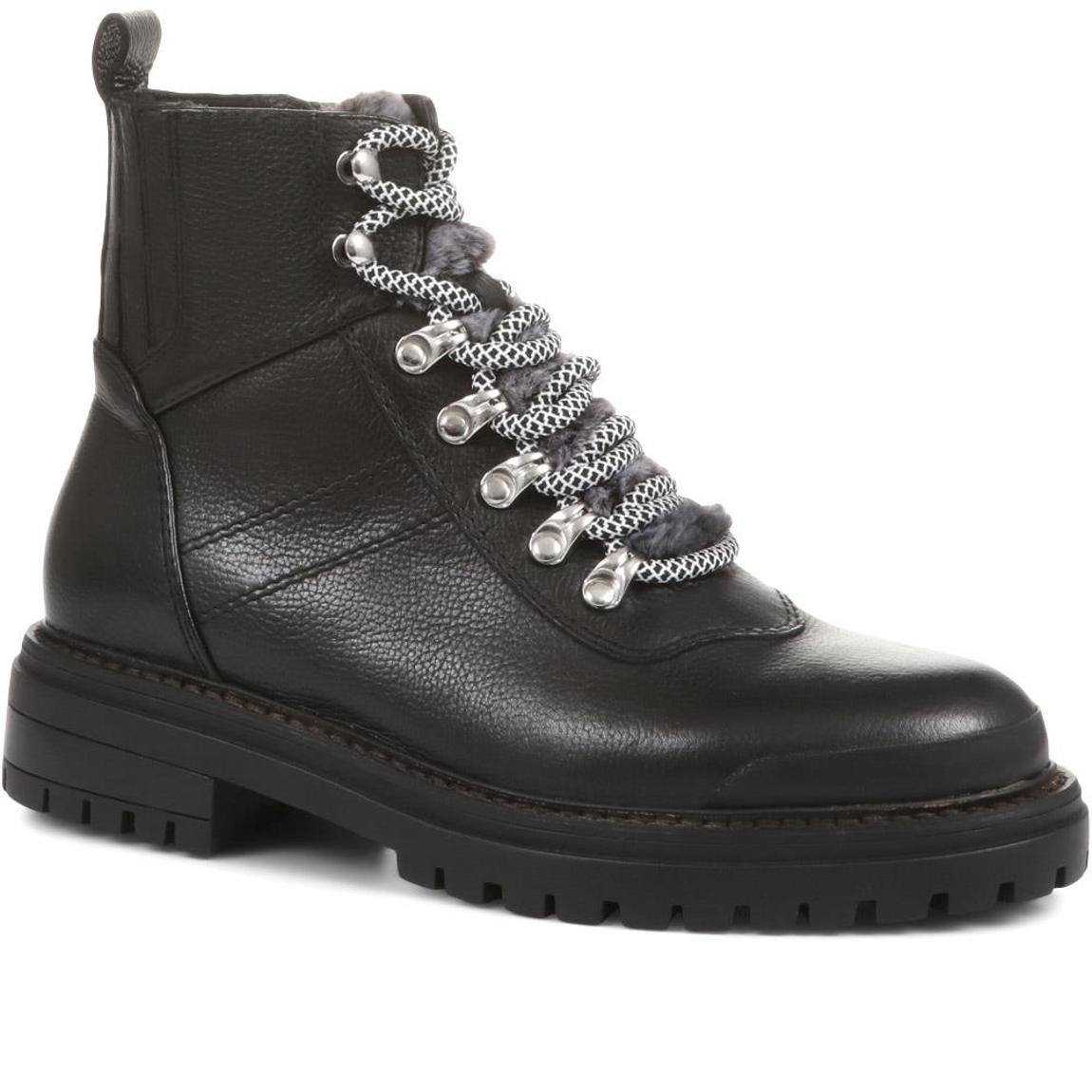 Susanna Leather Hiker Boots main product photo