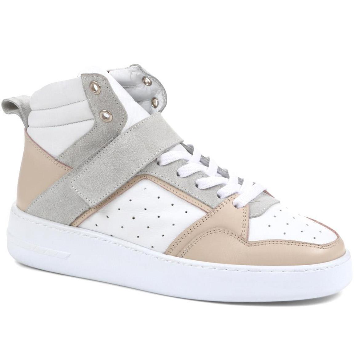 Andra Leather High Top Trainers main product photo