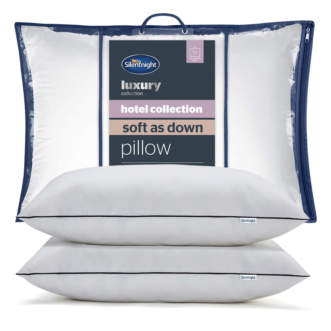 Silentnight Hotel Collection Soft as Down Pillow Pair main product photo