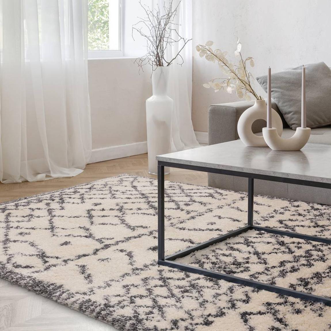 Alto 200x290cm AL04 Cream & Grey main product photo