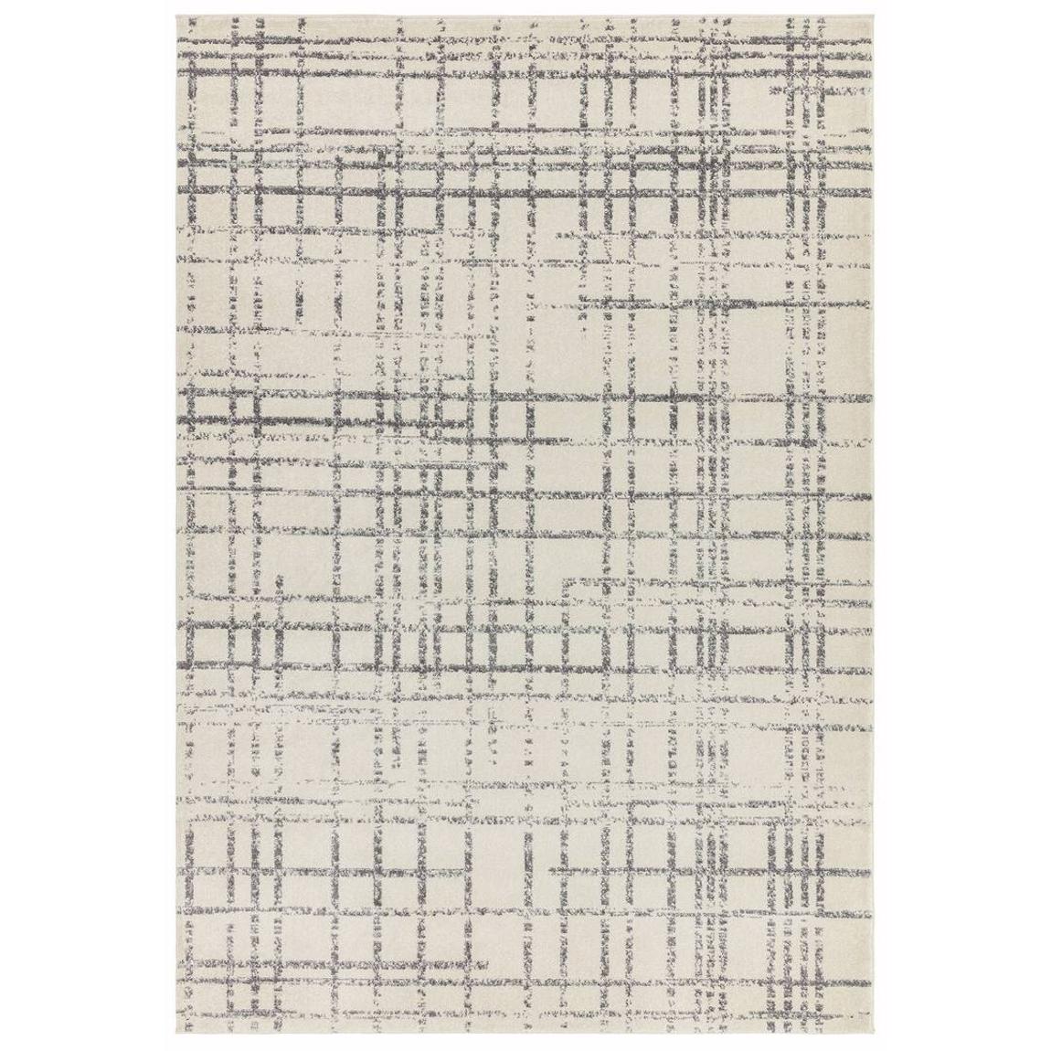 Nova 200x290cm Retro Grey Rug NV29 main product photo
