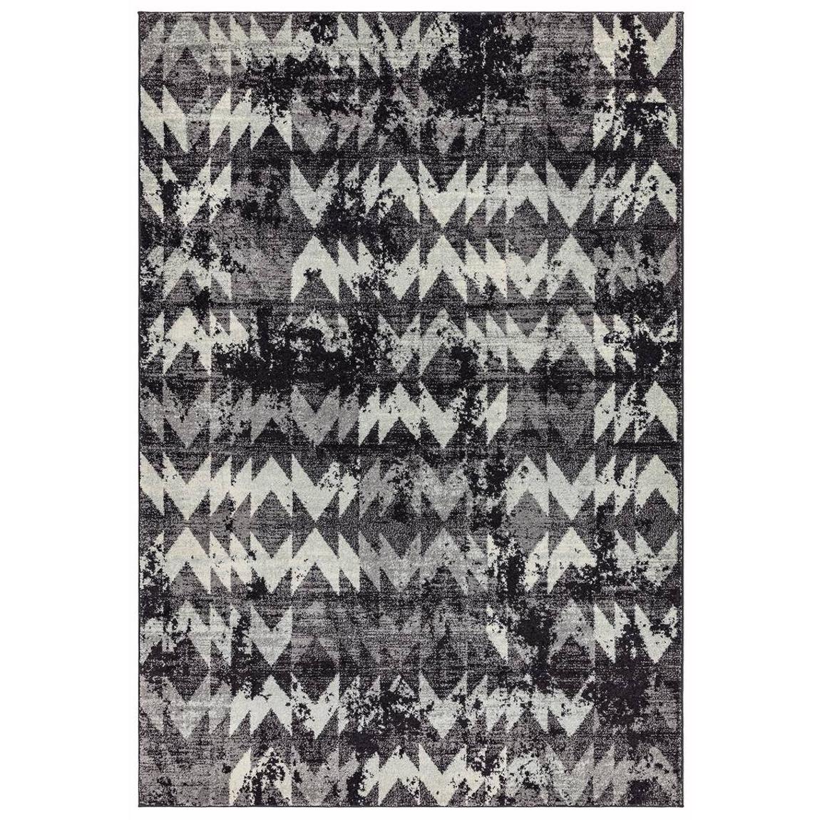 Nova 200x290cm Grid Grey Rug NV31 main product photo