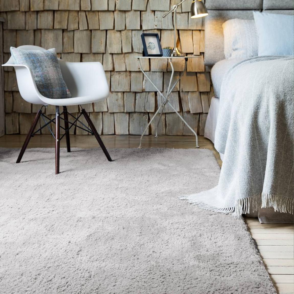 Lulu Soft Touch Rug 160x230cm Silver main product photo