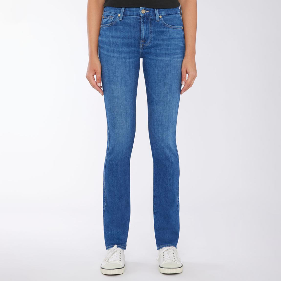 Blue Kimmie Straight Stretch Jeans main product photo