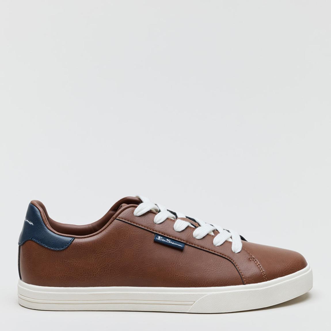 Tan PU Chase Trainers main product photo