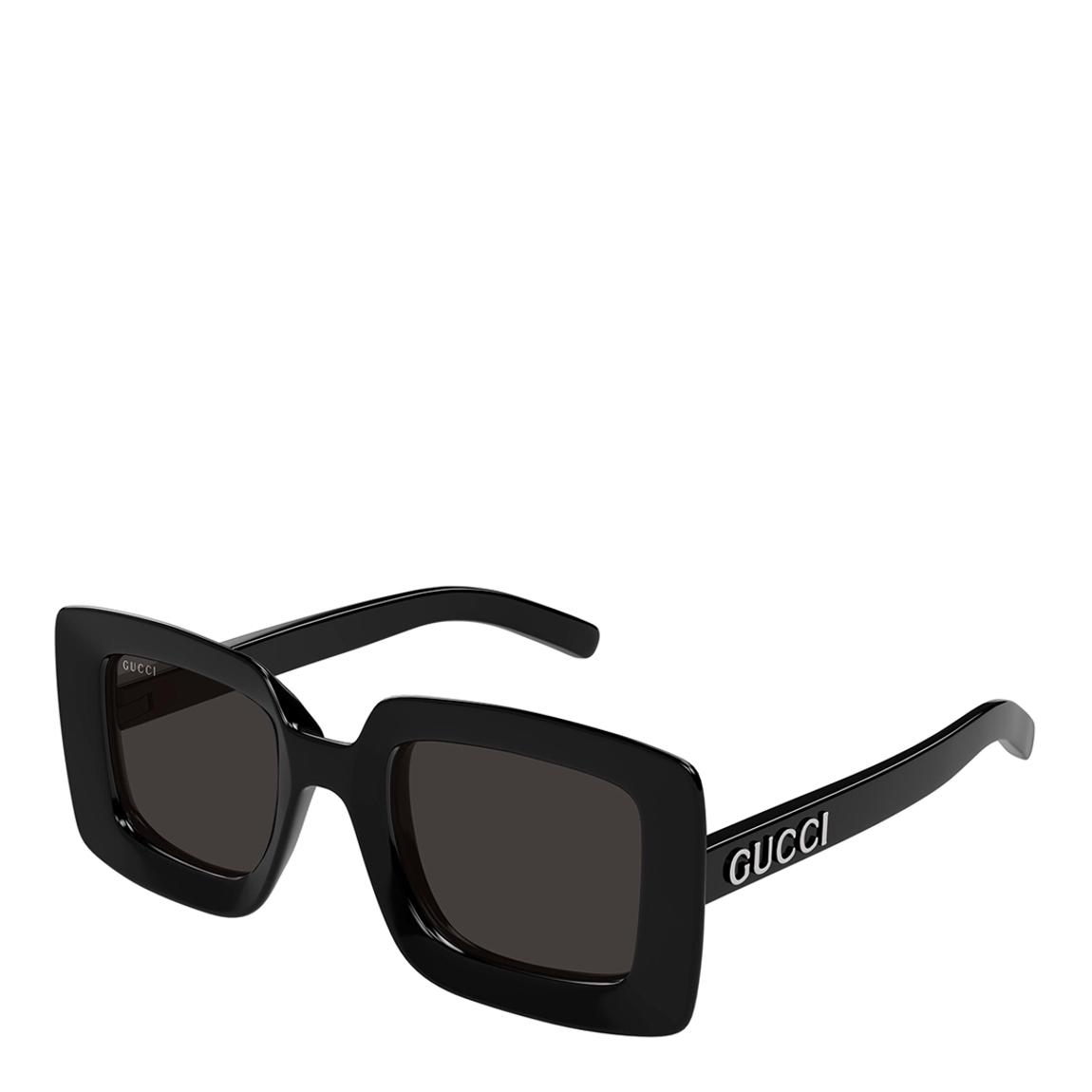 Women's Gucci Black/Black Sunglasses 58mm main product photo