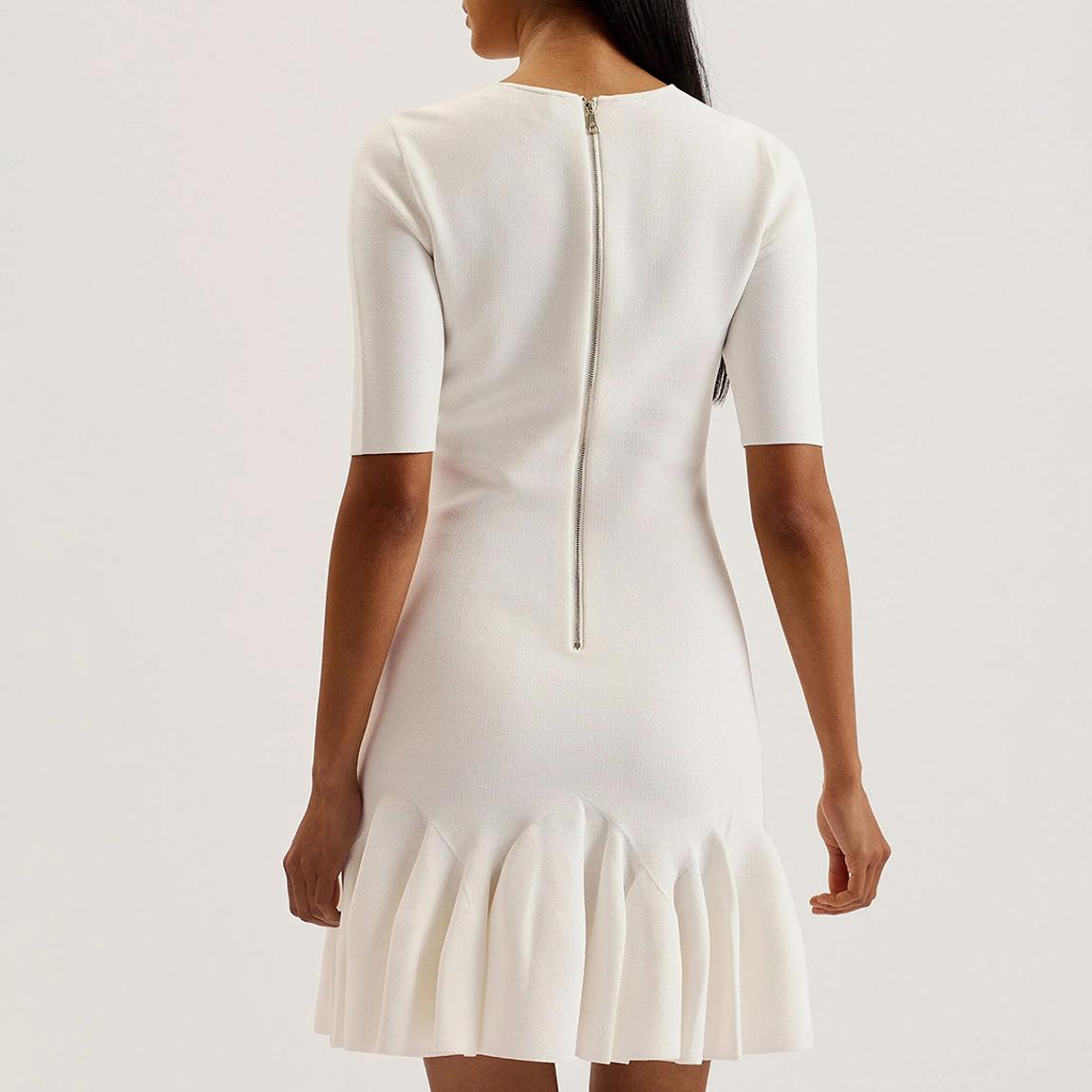 Skater Dress Kalinaa Ted Baker Ted Baker Ivory Alzann Knitted Skater Dress  BrandAlley