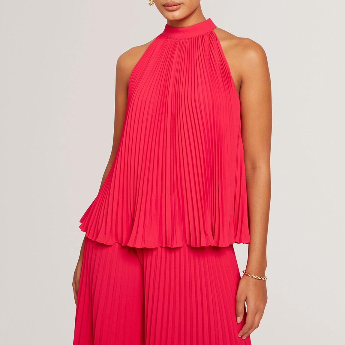 Pink Jamaya Halter Neck Sleeveless main product photo