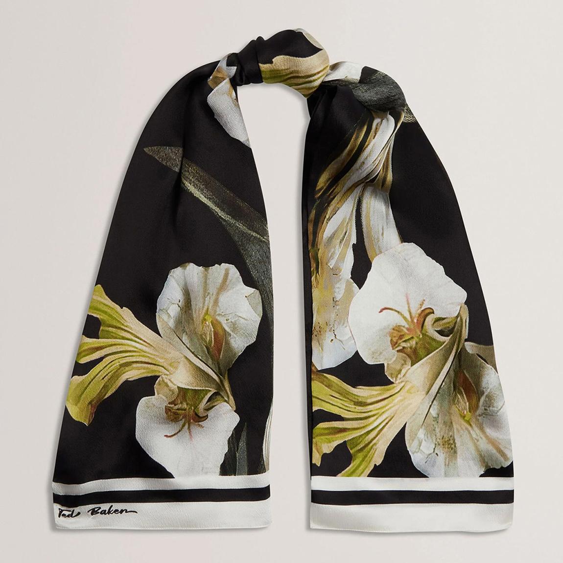 Black Irisso Printed Cape Scarf main product photo