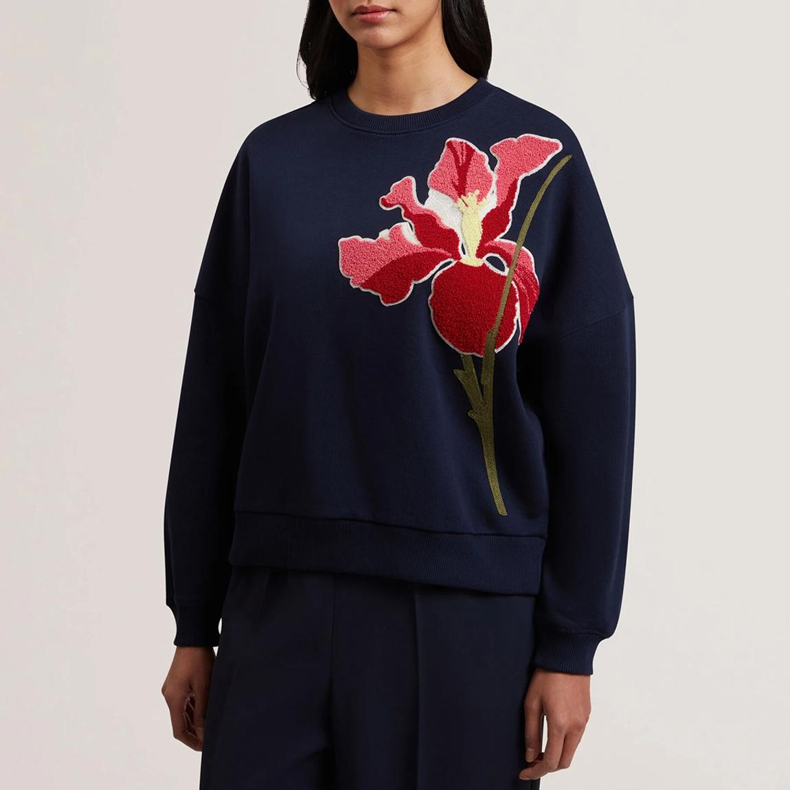 Navy Sander Graphic Sweater main product photo