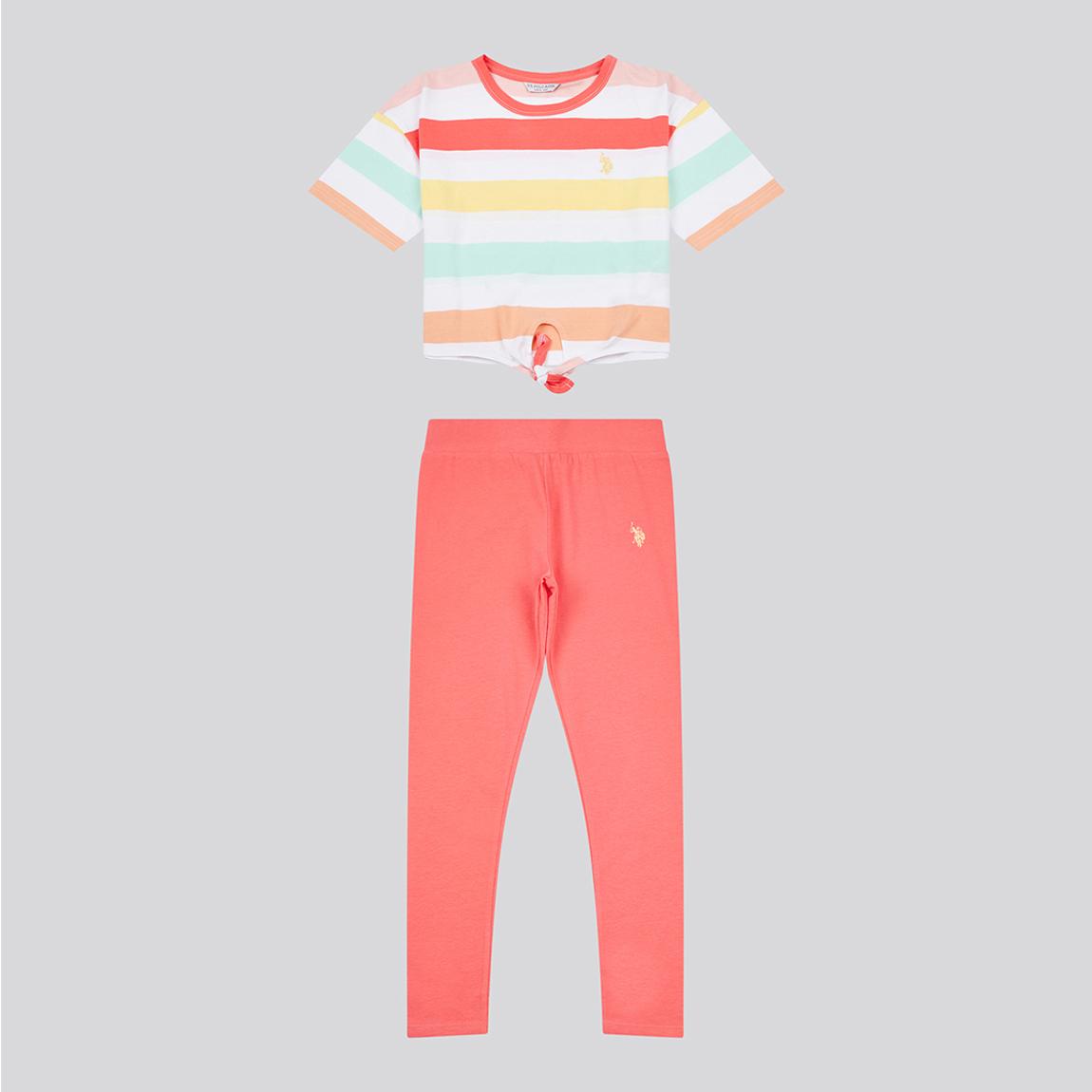 Multi Stripe Tee & Legging Set main product photo