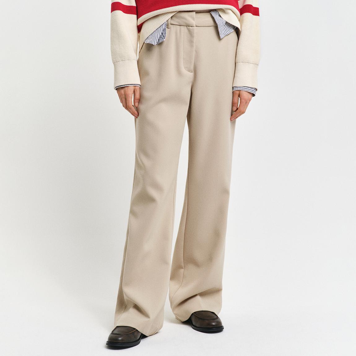 Sand Full Length Slack Trousers main product photo